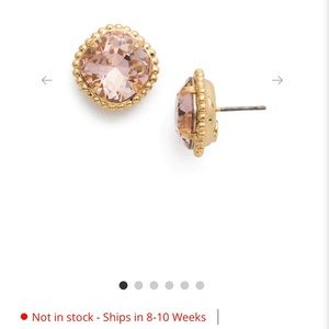 Sorrelli "Cushion Cut Solitaire" Stud earrings